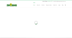 Desktop Screenshot of prograsslawncare.com